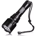 1200 Lumen Usb Rechargeable Aluminumled Torch Flashlight